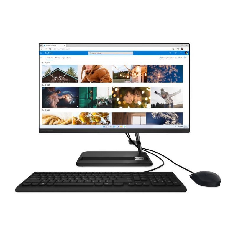 Windowsデスクトップ Lenovo IdeaCentre AIO 3 24IAP7 - F0GH PC-tout